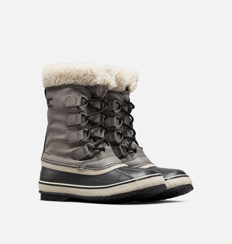 Sorel Winter Carnival™ Low - Womens Snow Boots Grey/Black - 251483QMP